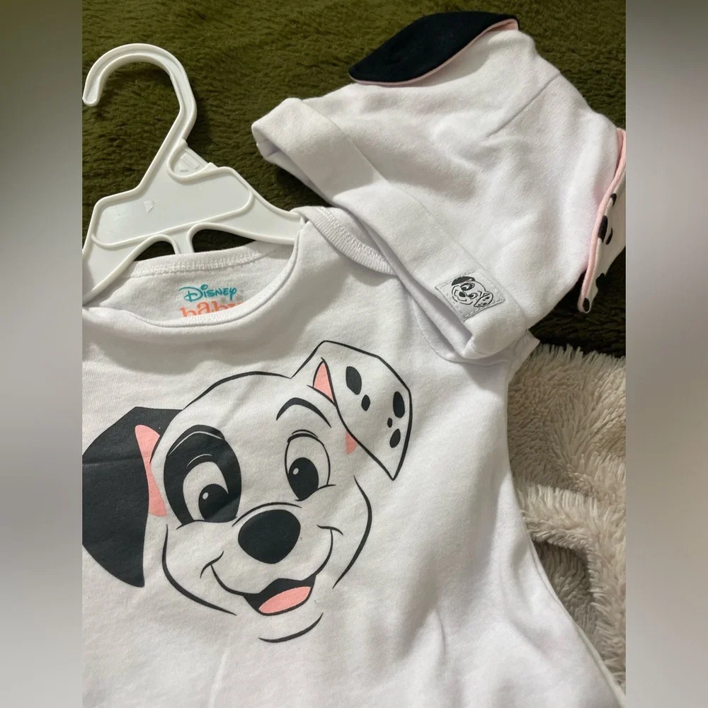 NWT Disney Baby Three Piece 101 Dalmatians Outfit